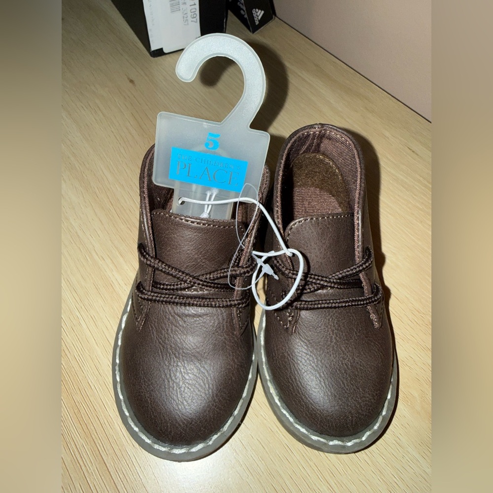 The Children's Place Dark Brown Dress Shoes